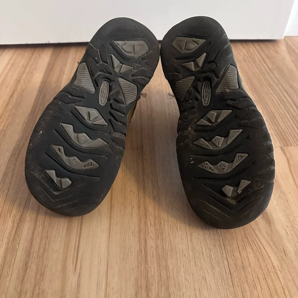 Keen Kids Brown Black Hiking Boots